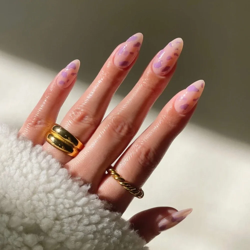 💜 Lights Lacquer Animal Print Nail Art Stickers